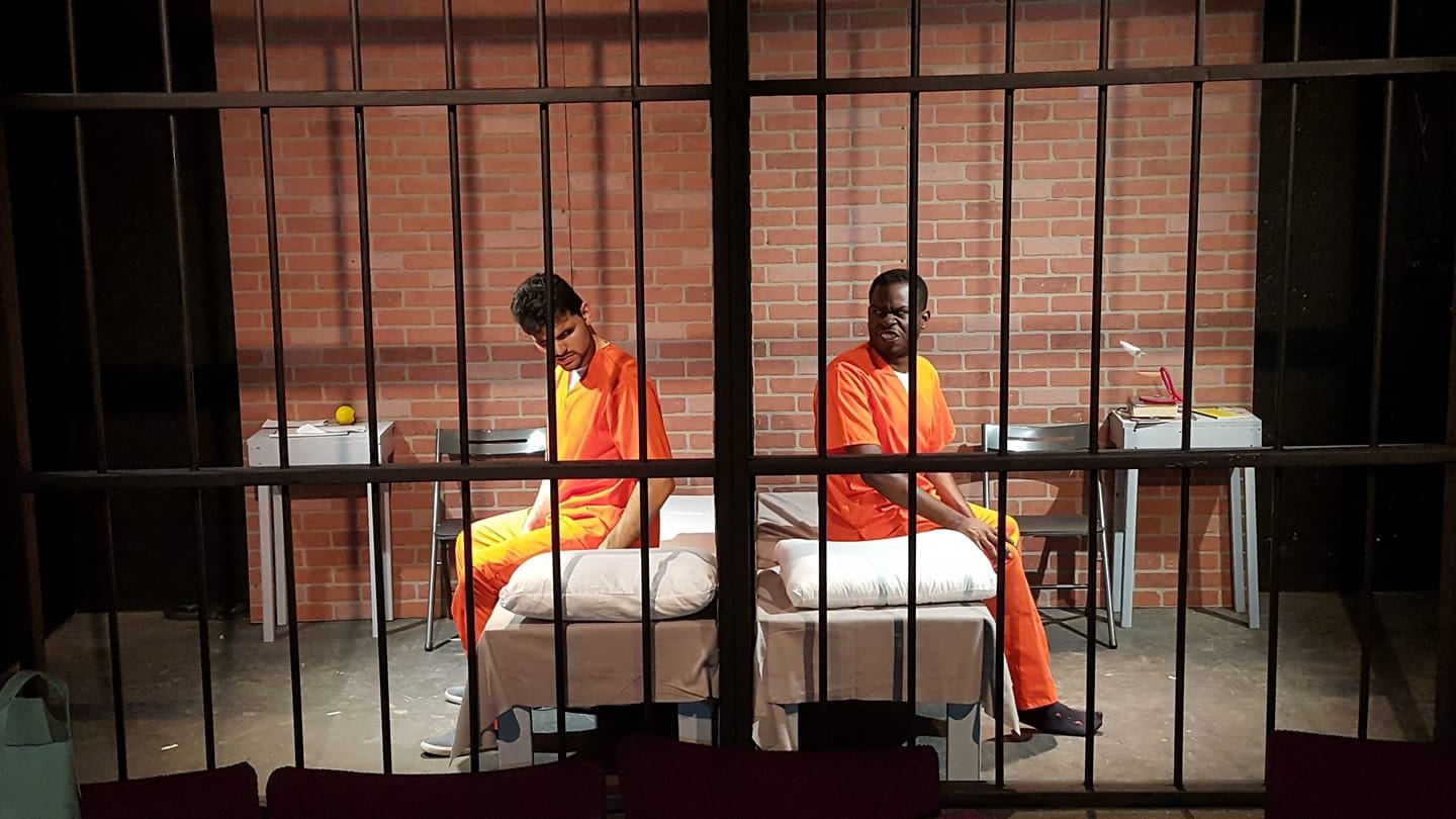 The Tilted Halo is a prison drama set in the 1980s for stage written by David Walton.